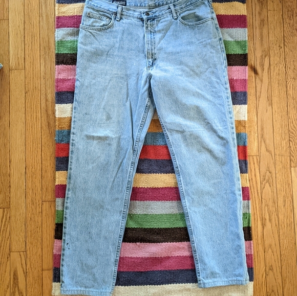 2 pairs Vintage Lands End Square Rigger Jeans - Picture 2 of 13